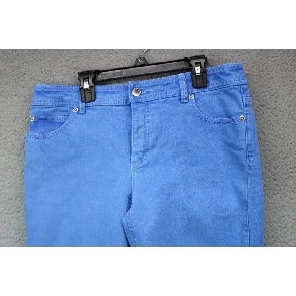 So Slimming by Chico's Women's Skinny Ankle Jeans-Size 1-Logo